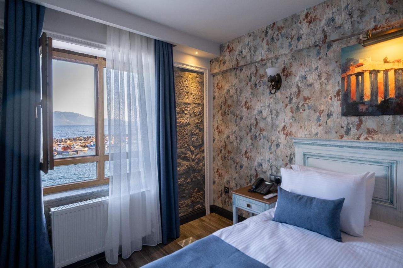 Assos Troy Port Hotel Bagian luar foto